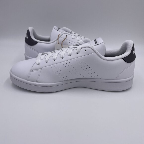 adidas Advantage White Men's Shoes - Picture 2 of 8